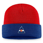 Colorado Rockies Fanatics Heritage Vintage Cuffed Knit Hat - MLB Hats