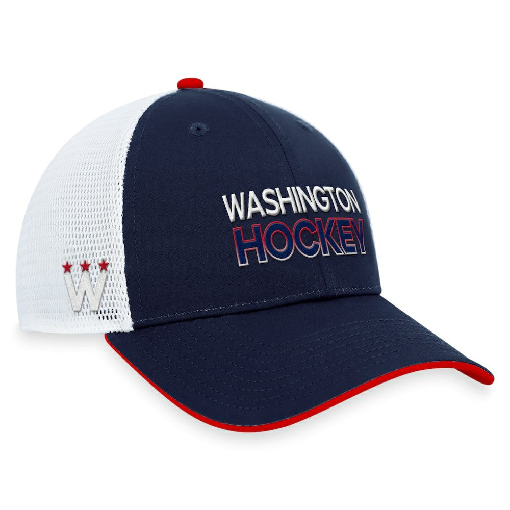 Washington Capitals Fanatics Authentic Pro Alternate Jersey Trucker Adjustable Hat - NHL Jerseys