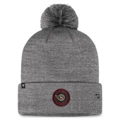 Ottawa Senators Fanatics Authentic Pro Home Ice Cuffed Knit Hat with Pom - NHL Hats