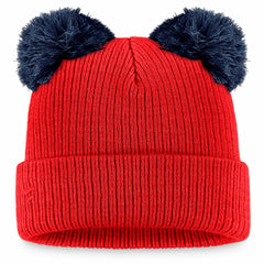 Washington Nationals Fanatics Women's Double Pom Cuffed Knit Hat - MLB Hats