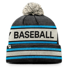 Miami Marlins Fanatics Hometown Slogan Cuffed Knit Hat with Pom - MLB Hats