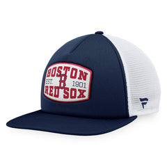 Boston Red Sox Fanatics Foam Front Patch Trucker Snapback Hat - MLB Hats