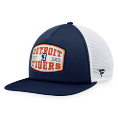 Detroit Tigers Fanatics Foam Front Patch Trucker Snapback Hat - MLB Hats