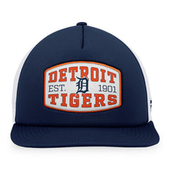 Detroit Tigers Fanatics Foam Front Patch Trucker Snapback Hat - MLB Hats