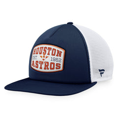 Houston Astros Fanatics Foam Front Patch Trucker Snapback Hat - MLB Hats