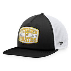 Pittsburgh Pirates Fanatics Foam Front Patch Trucker Snapback Hat - MLB Hats