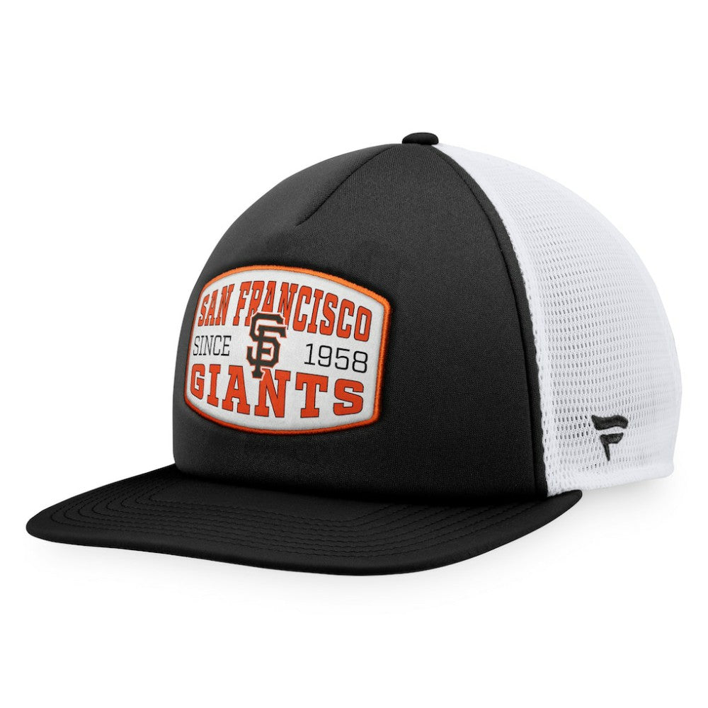 San Francisco Giants Fanatics Foam Front Patch Trucker Snapback Hat - MLB Hats