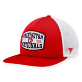 Washington Nationals Fanatics Foam Front Patch Trucker Snapback Hat - MLB Hats