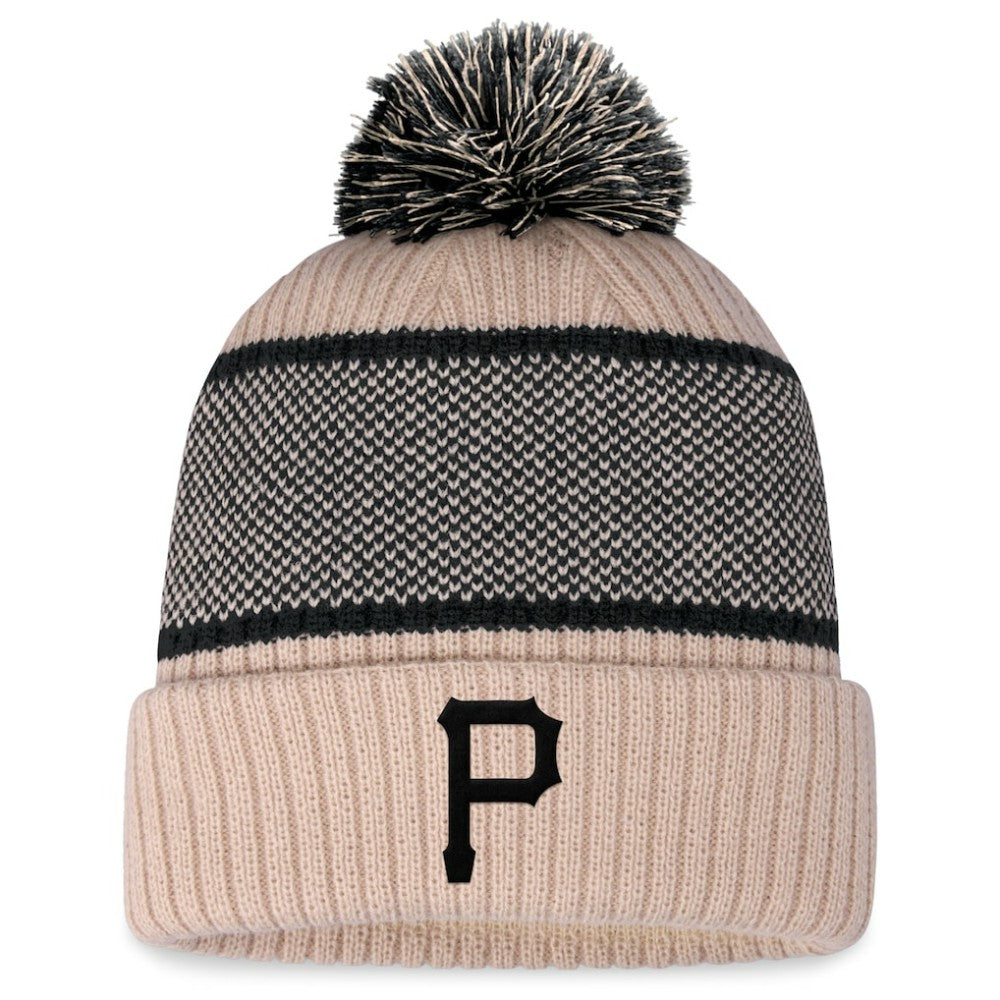 Pittsburgh Pirates Fanatics Women's Cuffed Knit Hat with Pom - MLB Hats
