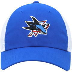 San Jose Sharks adidas Color Pop Trucker Adjustable Hat - NHL Hats