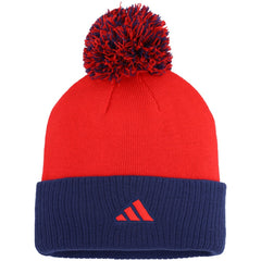 Washington Capitals adidas Women's Laurel Cuffed Knit Hat with Pom - NHL Hats
