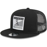 Chicago White Sox New Era Scratch Squared Trucker 9FIFTY Snapback Hat - MLB Hats