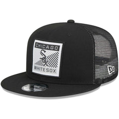 Chicago White Sox New Era Scratch Squared Trucker 9FIFTY Snapback Hat - MLB Hats