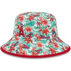 Los Angeles Angels New Era Tropic Floral Bucket Hat - MLB Hats