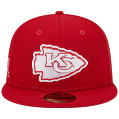 Kansas City Chiefs Super Bowl LIV Main Patch 59FIFTY Fitted Hat | NFL US