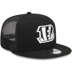 Cincinnati Bengals Main Trucker 9FIFTY Snapback Hat | NFL Sale
