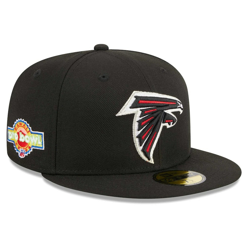 Atlanta Falcons Main Patch 59FIFTY Fitted Hat | NFL New