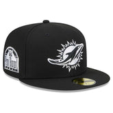 Miami Dolphins Main Patch 59FIFTY Fitted Hat | NFL Discount