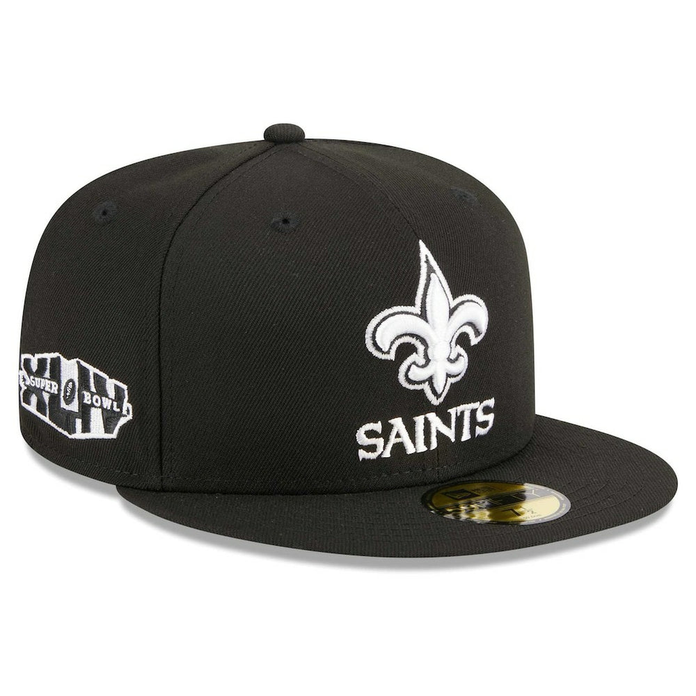 New Orleans Saints Main Patch 59FIFTY Fitted Hat | NFL On sale