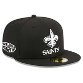 New Orleans Saints Main Patch 59FIFTY Fitted Hat | NFL On sale