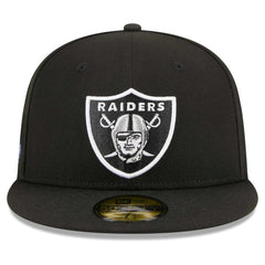 Las Vegas Raiders Main Patch 59FIFTY Fitted Hat | NFL Near me