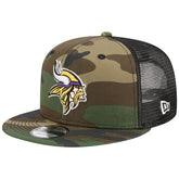 Minnesota Vikings Main Trucker 9FIFTY Snapback Hat | NFL Sale
