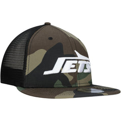 New York Jets Main Trucker 9FIFTY Snapback Hat | NFL Outlet