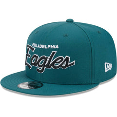 Philadelphia Eagles Main Script 9FIFTY Snapback Hat | NFL Online