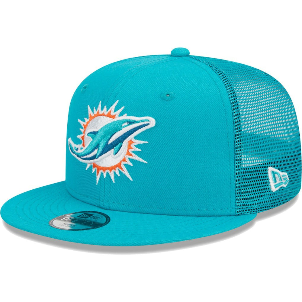 Miami Dolphins Youth Main Trucker 9FIFTY Snapback Hat | NFL Discount