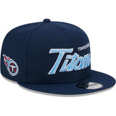 Tennessee Titans Main Script 9FIFTY Snapback Hat | NFL On sale