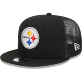 Pittsburgh Steelers Youth Main Trucker 9FIFTY Snapback Hat | NFL New