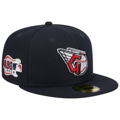 Cleveland Guardians New Era Primary Logo 2019 MLB All-Star Game Team Color 59FIFTY Fitted Hat - MLB Hats