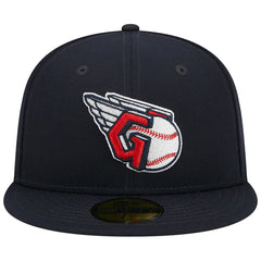 Cleveland Guardians New Era Primary Logo 2019 MLB All-Star Game Team Color 59FIFTY Fitted Hat - MLB Hats