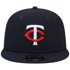 Minnesota Twins New Era Team Color Trucker 9FIFTY Snapback Hat - MLB Hats