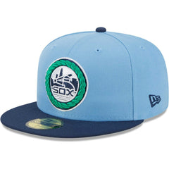 Chicago White Sox New Era Green Undervisor 59FIFTY Fitted Hat - MLB Hats