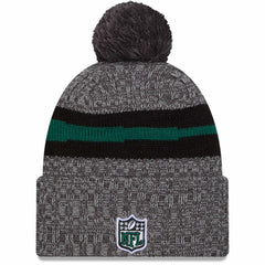 New York Jets 2023 Sideline Sport Cuffed Pom Knit Hat | NFL US