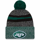 New York Jets 2023 Sideline Sport Cuffed Pom Knit Hat | NFL New