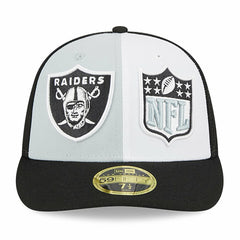 Las Vegas Raiders 2023 Sideline Low Profile 59FIFTY Fitted Hat | NFL Online