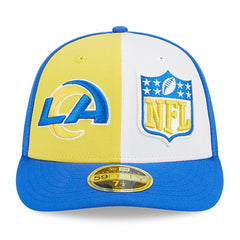 Los Angeles Rams 2023 Sideline Low Profile 59FIFTY Fitted Hat | NFL New