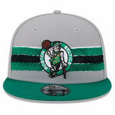 Gray Boston Celtics Chenille Band 9FIFTY Snapback Hat | NBA