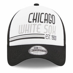 Chicago White Sox New Era Stacked A-Frame Trucker 9FORTY Adjustable Hat - MLB Hats