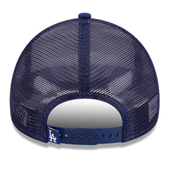 Los Angeles Dodgers New Era Stacked A-Frame Trucker 9FORTY Adjustable Hat - MLB Hats