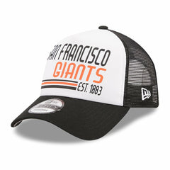 San Francisco Giants New Era Stacked A-Frame Trucker 9FORTY Adjustable Hat - MLB Hats