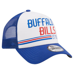Buffalo Bills Stacked A-Frame Trucker 9FORTY Adjustable Hat | NFL On sale