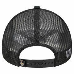 New Orleans Saints Stacked A-Frame Trucker 9FORTY Adjustable Hat | NFL Online