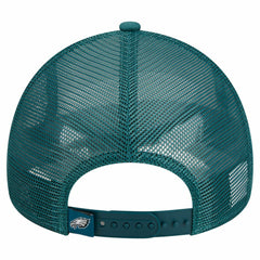 Philadelphia Eagles Stacked A-Frame Trucker 9FORTY Adjustable Hat | NFL New