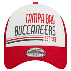 Tampa Bay Buccaneers Stacked A-Frame Trucker 9FORTY Adjustable Hat | NFL New