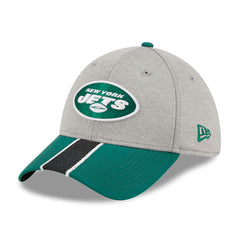 New York Jets Striped 39THIRTY Flex Hat | NFL Outlet