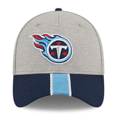 Tennessee Titans Striped 39THIRTY Flex Hat | NFL Outlet