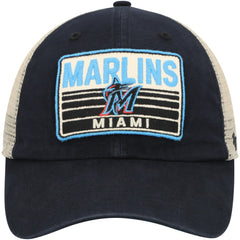 Miami Marlins '47 Four Stroke Clean Up Trucker Snapback Hat - MLB Hats